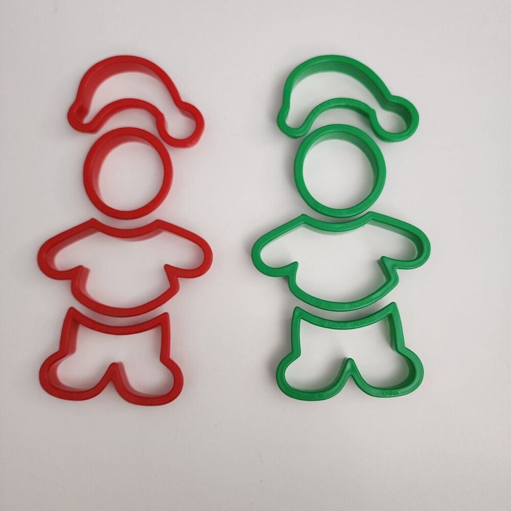 Easter Unlimited Christmas Puzzle Cookie Cutter Santa Snowman Elf Gingerbread